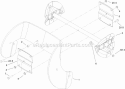 Rotor Assembly Diagram and Parts List for 33005 270000001-270999999 - 2007 Lawn Boy Snow Blower